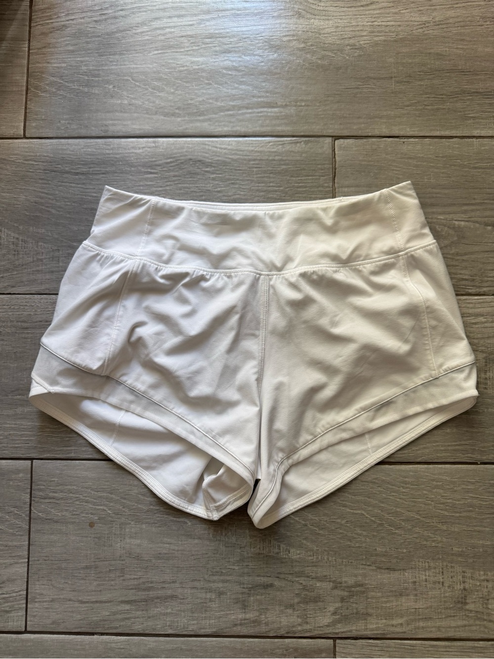lululemon athletica White High-Rise Athletic Shorts